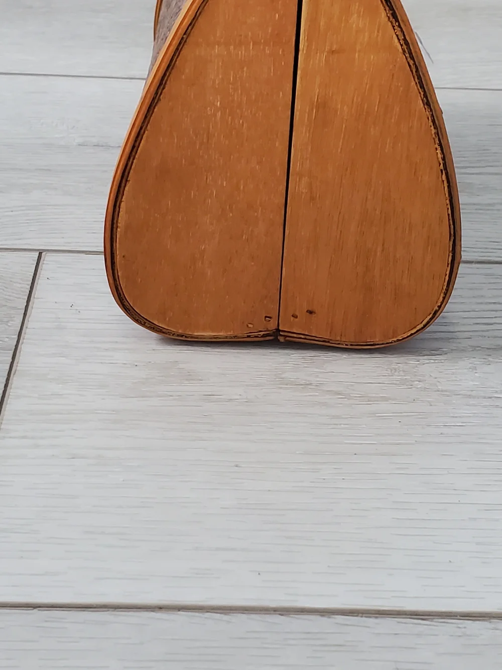 Vintage Style Wooden Box Purse
